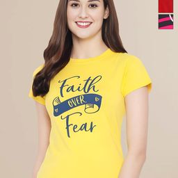 Mast & Harbour Pack Of 3 Typography Printed Cotton T-shirts-image-8
