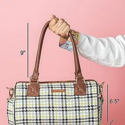 Textile and Beyond Leather Structured Sling Bag image 5
