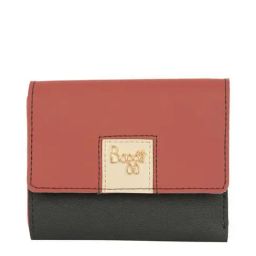 Baggit Black Solid Tri-Fold Wallet for Women-image-12