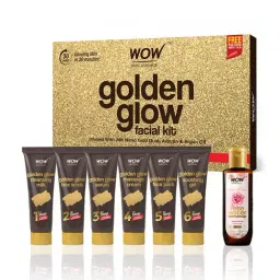 Wow Skin Science Golden Glow Facial Kit with Rose Water-image-41