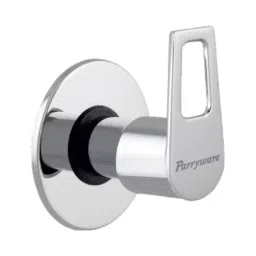 Parryware Concealed Stop Cock Upper Trim Espirion Series Silver Stainless Steel Chrome Finish, T7213A1-image-84