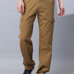 THE BEETEL HOUSE Men Relaxed Loose Fit Trousers-picture-27