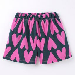 CrayonFlakes Hearts Printed Shorts - Grey-image-81