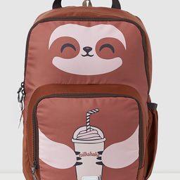 Wildcraft Champ Backpack With Milkshake Print Brown - Height 14 Inches-picture-3