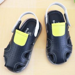 Stefens Colour Blocked Sandals - Navy Blue-image-56