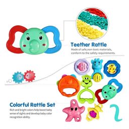 FunBlast Rattles and Teether Pack of 5 - Color & Design May Vary image 2