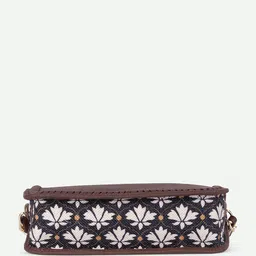 ZOUK Printed Structured Sling Bag image 2