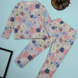RAINE AND JAINE Girls Printed Night suit-picture-30