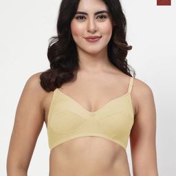 LILY Women Pack of 2 Full Coverage Non-Wired and Non Padded Bra-19
