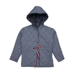 White Snow Girls Quilted Jacket-image-85