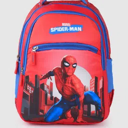 Priority Boys Spiderman Printed Backpack-image-60