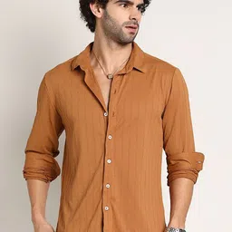 Campus Sutra Men Comfort Opaque Casual Shirt-picture-4