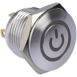 RS PRO Illuminated Push Button Switch Momentary 16 mm SPST Green LED 36 V DC, 1759593-picture-22