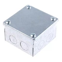 RS PRO Steel Galvanised Adaptable Box 75x75x50 mm, 7639251-picture-41