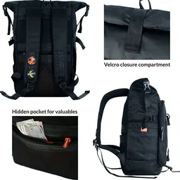 MONKEY TROOPERS Unisex Backpack with Compression Straps image 4