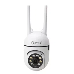 Zysk 2 MP WiFi Mini PT CCTV Surveillance Security Camera, Night Vision, Indoor & Outdoor, Real Time View, Two-Way Audio for Home, Shop, Office-19