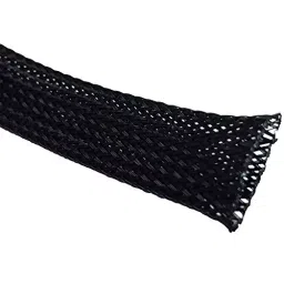 Rpi Shop 4mm Polyester and Nylon Braided Wire Sleeve Braided Expandable Sleeve  Black 9 m-image-49