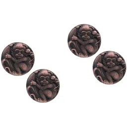Atom 40.64 mm (1.6 inch) Zinc Brown Glossy Finish Cabinet/Drawer Knob, SY-ZK-627-CA-104 (Pack of 4)-image-93