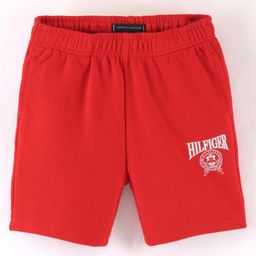 Tommy Hilfiger Solid Shorts - Deep Crimson Red-image-26