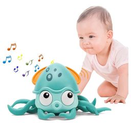 Baby Musical Octopus Toy  - Blue-13