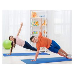 Sanjary 6 mm Yoga Mat for Men & Women Fitness-Color & Design May Vary-10