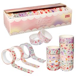 Bunie Kawaii Flower Washi Tape Set  10 Rolls-0