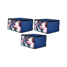 Stylista Blue Set of 3 Water Resistant Core Organisers-image-83