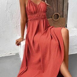 all about you Women Solid A-Line Maxi Dress-image-56