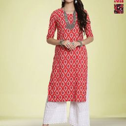 Moda Rapido Pack Of 2 Printed Straight Kurtas-picture-36
