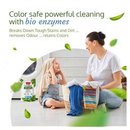 luv lap LuvLap Plant-Based Baby Liquid Laundry Detergent Refill Pack - 1000 ml image 5