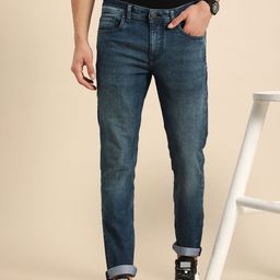 Being Human Men Slim Fit Light Fade Stretchable Jeans-image-93