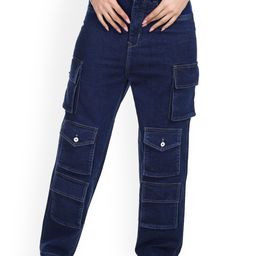 VBEAUTI Women Jean Straight Fit High-Rise Stretchable Jeans-image-36