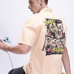 Kook N Keech Men Hulk Printed Oversized Casual Shirt-image-19