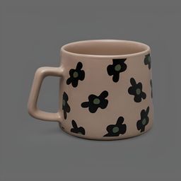 ODDLY BY STRANGE CO. Cream & Black Printed Ceramic Glossy Mugs-image-38