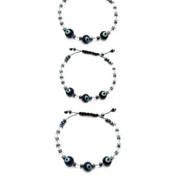 Dynamic Retail Global Unisex 3 Pieces Beaded Wraparound Bracelets-image-32