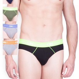 ONN Men Pack of 5 Multicoloured Briefs 262-12