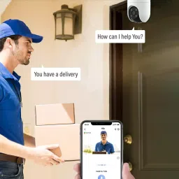 EZVIZ H8C 4G 2K Pan & Tilt Camera with AI Powered Human Detection, Color Night Vision, Two Way Talk, Weatherproof Design & All SIM Support image 5