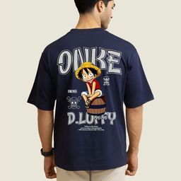 BDSQUARE Men Printed Drop-Shoulder Sleeves T-shirt-image-72