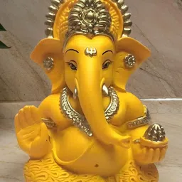 SSS SCULPTURE Yellow Showpieces-picture-40