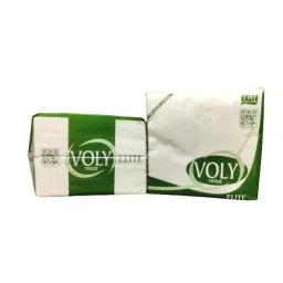 Voly 2 Ply Elite Tissue Paper Napkins 29x29 cm, 300 Pcs (100 Pcs x 3 Pkt)-5
