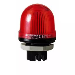 Werma Beacon 801 Series Red Continuous lighting 115 V Built-in Mounting LED Bulb, 801.100.67-image-92