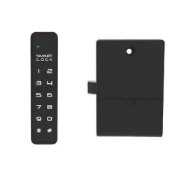 Jal Bath Fittings F023 Black Password & USB Key Smart Cabinet Lock-31