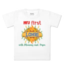 Arvesa Kids Typography Printed Applique T-shirt-picture-16