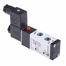 RS PRO Pneumatic Solenoid Valve - Solenoid/Spring G 1/4 V51 Series 24V dc Model No 9076387-image-56