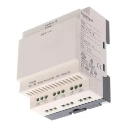Schneider Electric Zelio Logic 24 V AC DIN Rail Mount 6 Output Logic Module, SR3XT141B-11