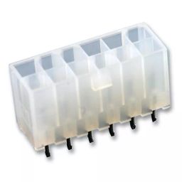 AMP - TE CONNECTIVITY HEADER, VERTICAL, W/DRAIN HOLES, 94V-2, 1586037-8 (Pack 10)-48