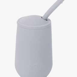 ezpz Happy Cup with Straw System Pewter - 236 ml-10