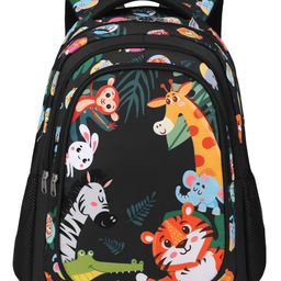 Frantic Premium Quality Black Animal Bag for Kids - 17 Inches-image-37