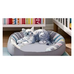 Tickles Cute Cat Soft Stuffed Plush Animal Toy for Kids Boys & Girls Birthday Gifts (Color: Grey; Size: 21 cm)-15