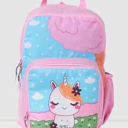 Wildcraft Champ Backpack Unicorn Print Pink - Height 14 Inches-13